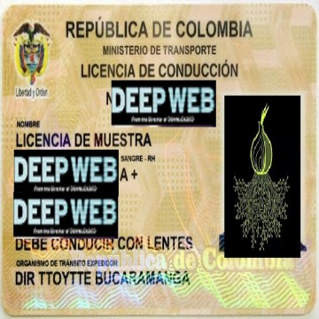 Colombian driver’s licenses Online