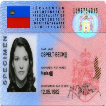 Buy Liechtenstein Identity Card