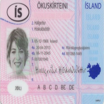 Buy Iceland Driving licence