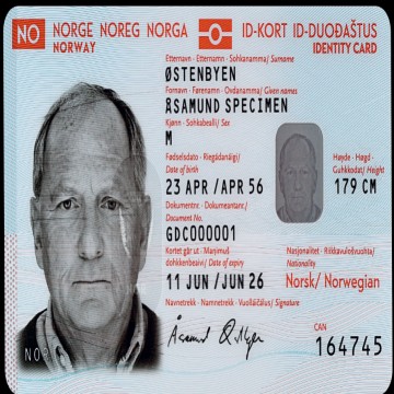 Buy Norwegian Identity Card