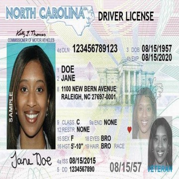 Buy Real and Fake North Carolina Driver’s Licenses