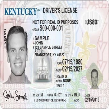 Buy real and fake Kentucky real driver’s licenses