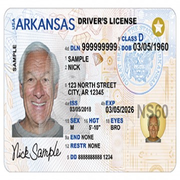 Buy Real and Fake Arkansas Driver’s licenses Online